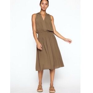 Brochu Walker Dress Francine‎ vermillion size large